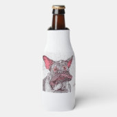 DROOLING. DOGUE DE BORDEAUX  ボトルクーラー (ボトル正面)