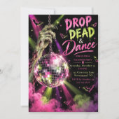 Drop Dead & Dance ハロウィンパーティー 招待状 (正面)
