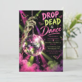 Drop Dead & Dance ハロウィンパーティー 招待状 (スタンド正面)