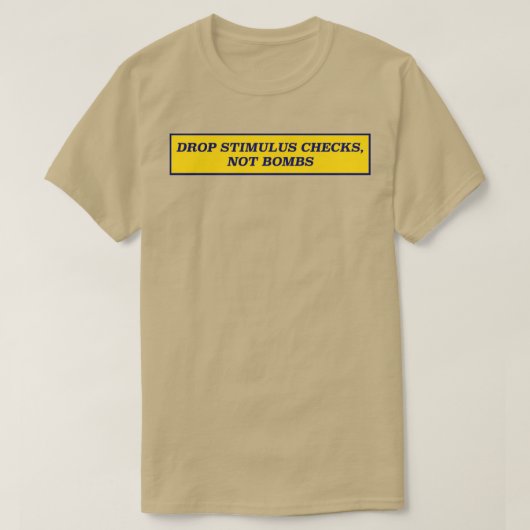 Drop Imspition Check Not Bomes2 Tシャツ (デザイン正面)