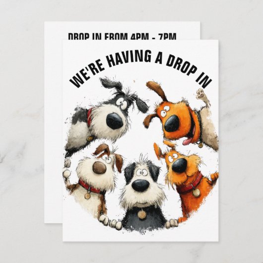 DROP INすべての行事または休日 シーズンカード (正面/裏面)