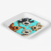 DROP INすべての行事または休日 ペーパープレート (傾斜あり)