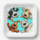 DROP INすべての行事または休日 ペーパープレート (正面)