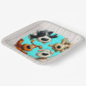 DROP INすべての行事または休日 ペーパープレート (傾斜あり)