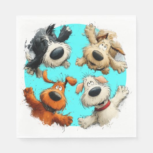 DROP IN ALL OCCASION or Holiday スタンダードランチョンナプキン (正面)