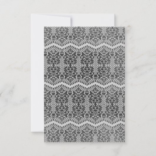 Drop in for a Bite - Spiderエレガント招待状 招待状 (裏面)