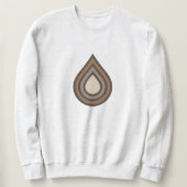 Drop Layered Artwork Men's Sweatshirt スウェットシャツ (デザイン正面)