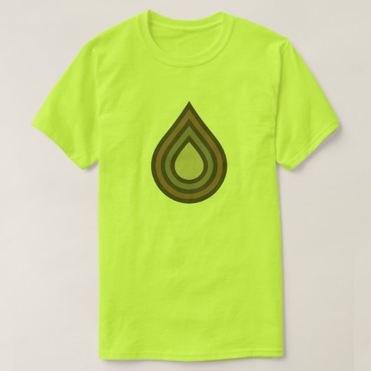 Drop Layered Artwork Men's T-Shirt Tシャツ (デザイン正面)