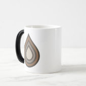 Drop Layered Artwork Mug モーフィングマグカップ (正面左)