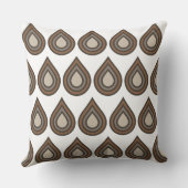 Drop Layered Artwork Throw Pillow クッション (裏面)