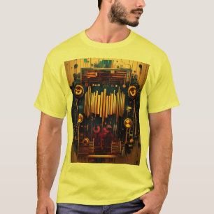 Drop the Bassline: DJ Vibe:ビートを解放 Tシャツ