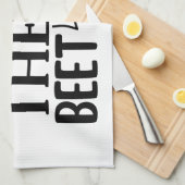 Drop the beet キッチンタオル (四つ折り)