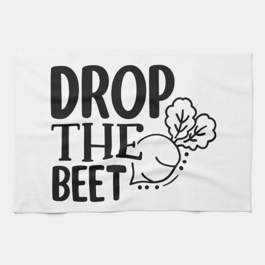 Drop the beet キッチンタオル (横)