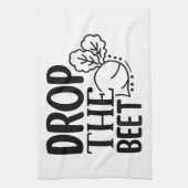 Drop the beet キッチンタオル (縦)