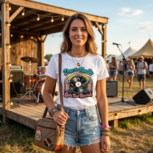 Drop the Needle トライブレンドＴシャツ