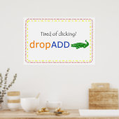 dropADDプロモバナー ポスター (キッチン)