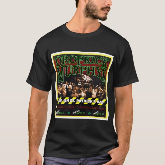 Dropkick Murphys - Live on St. Patrick's Day from  Tシャツ (正面)