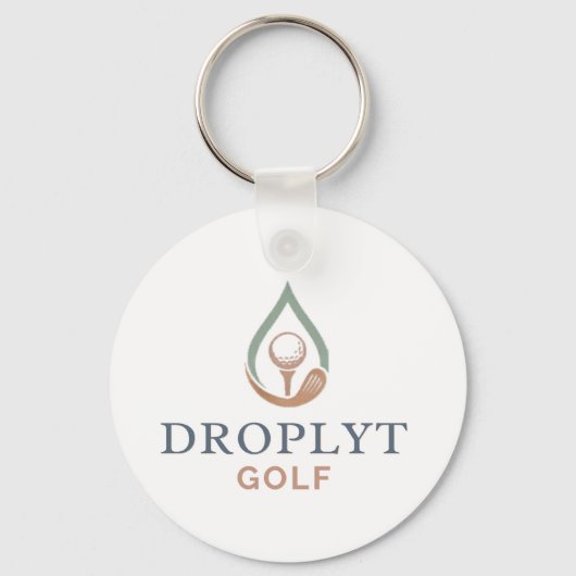 Droplytシグネチャーゴルフキー キーホルダー (正面)