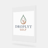 Droplyt ゴルフ シグネチャー アクリルサイン (傾斜)