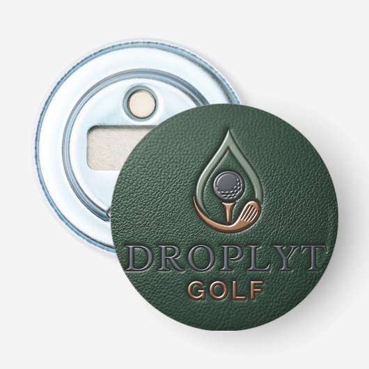 Droplyt ゴルフ ヘリテージ グリーン 栓抜き (正面)