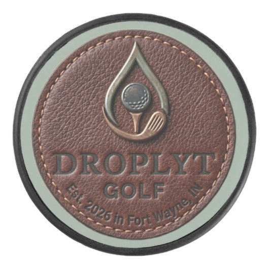 Droplyt ゴルフ ラスティック ロゴ パック (正面)