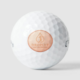 Droplyt Golf Aura ロゴ 3個パック キャラウェイ ゴルフボール