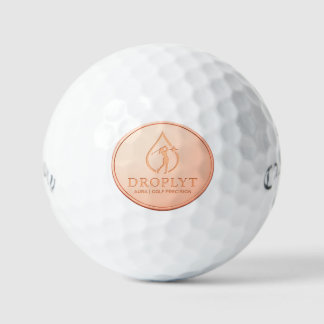 Droplyt Golf Aura ロゴ 3個パック キャラウェイ ゴルフボール