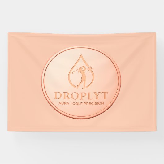 Droplyt Golf Aura Logo Banner 横断幕 (横)