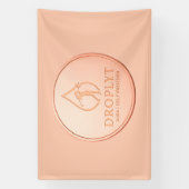 Droplyt Golf Aura Logo Banner 横断幕 (縦)