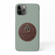 Droplyt Golf Rustic ロゴ iPhone カバー