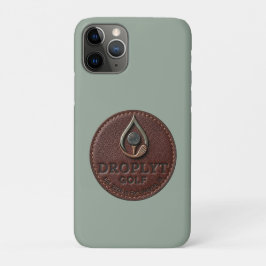 Droplyt Golf Rustic ロゴ iPhone カバー