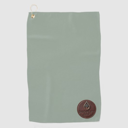 Droplyt Golf Rustic Logo Golf Towel ゴルフタオル (正面)