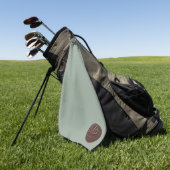 Droplyt Golf Rustic Logo Golf Towel ゴルフタオル (グリーン)
