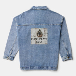 Droplyt Golf Signature Design Women's Denim Jacket デニムジャケット