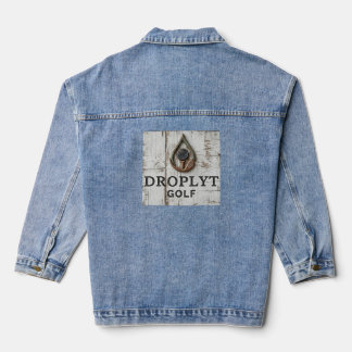 Droplyt Golf Signature Design Women's Denim Jacket デニムジャケット