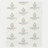 Droplyt Golf Signature Fleece Blanket フリースブランケット (正面)
