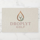 Droplyt Golf Signature Sticker フードラベル (シングルラベル)