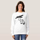 Dropping Love Bombs スウェットシャツ (正面フル)