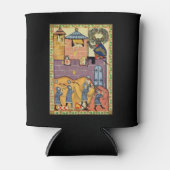 Dropping Rocks, 14th Century Codex Manesse 缶クーラー (正面)