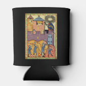 Dropping Rocks, 14th Century Codex Manesse 缶クーラー (裏面)