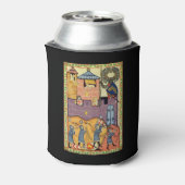 Dropping Rocks, 14th Century Codex Manesse 缶クーラー (缶裏面)