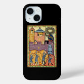 Dropping Rocks, 14th Century Codex Manesse Case-Mate iPhoneケース (裏面)