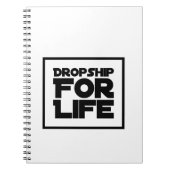 Dropship for Life ノートブック (正面)