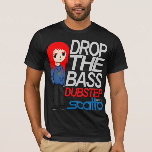 DropTheBass DubstepのTシャツ(コレクターの版) Tシャツ (正面)