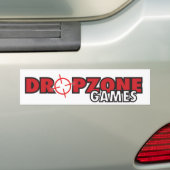 DropZoneのゲームのバンパーステッカー バンパーステッカー (車上)