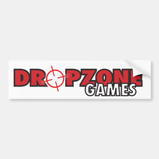 DropZoneのゲームのバンパーステッカー バンパーステッカー