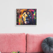 Druck auf Keilleinwand キャンバスプリント (インサイチュ (リビング))