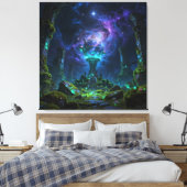 Druck auf Keilleinwand キャンバスプリント (インサイチュ (寝室))