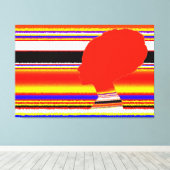 Druck auf Keilleinwand キャンバスプリント (インサイチュ (ウッドフロア))