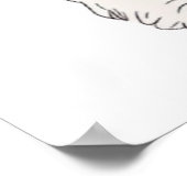 Druck, Hochwertiges Poster-Papier (Matt) ポスター (角)